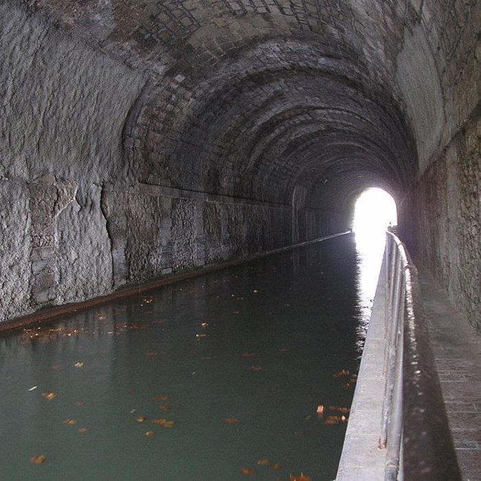 Photo de Tunnel-aqueduc de drainage de létang de Colombiers et Montady