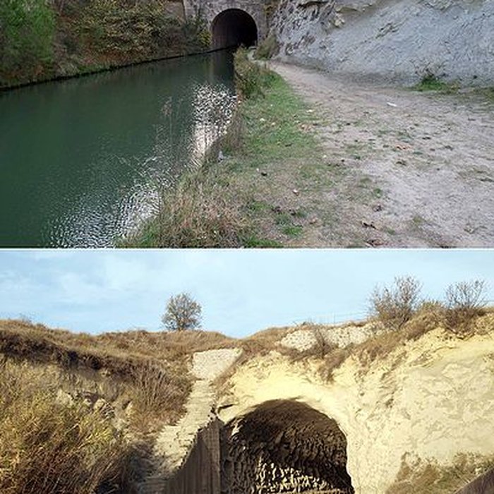 Photo de Tunnel-aqueduc de drainage de létang de Colombiers et Montady