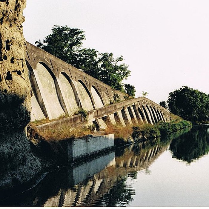 Photo de Tunnel-aqueduc de drainage de létang de Colombiers et Montady