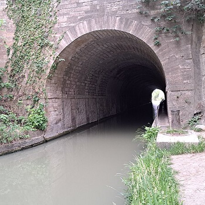 Photo de Tunnel-aqueduc de drainage de létang de Colombiers et Montady