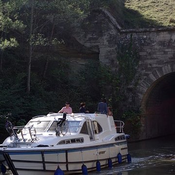 Tunnel-aqueduc de drainage de létang de Colombiers et Montady