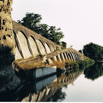 Tunnel-aqueduc de drainage de létang de Colombiers et Montady