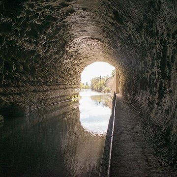 Tunnel-aqueduc de drainage de létang de Colombiers et Montady