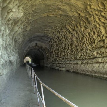 Tunnel-aqueduc de drainage de létang de Colombiers et Montady