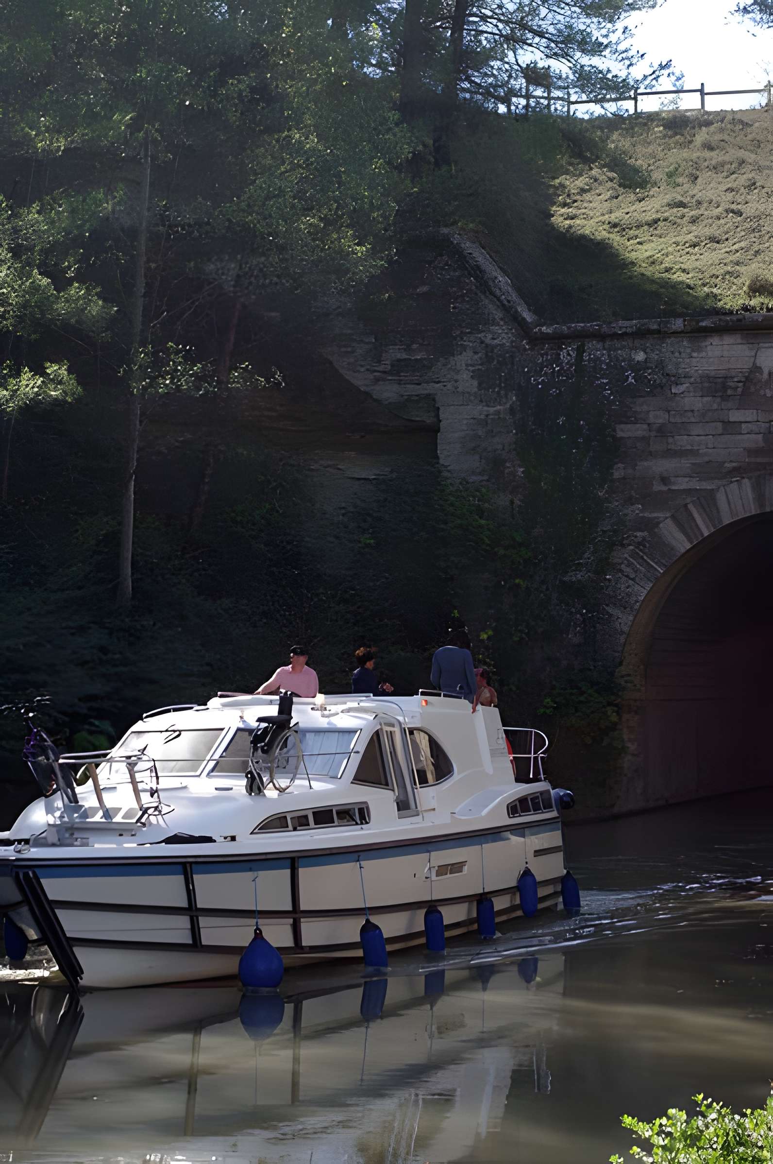 Tunnel-aqueduc de drainage de l'étang de Colombiers et Montady