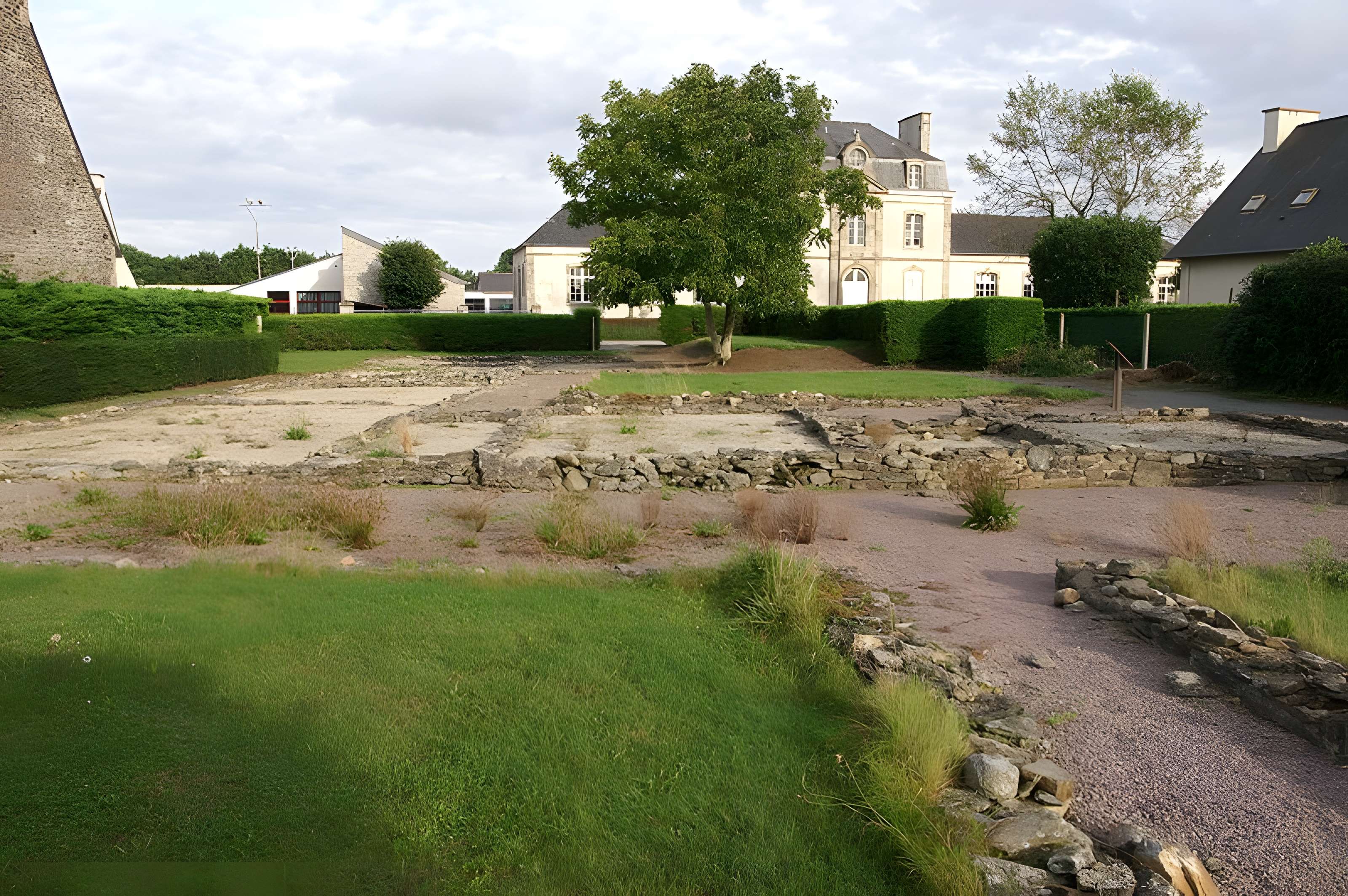 Vestiges archéologiques gallo-romains du Clos-Mulon à Corseul 