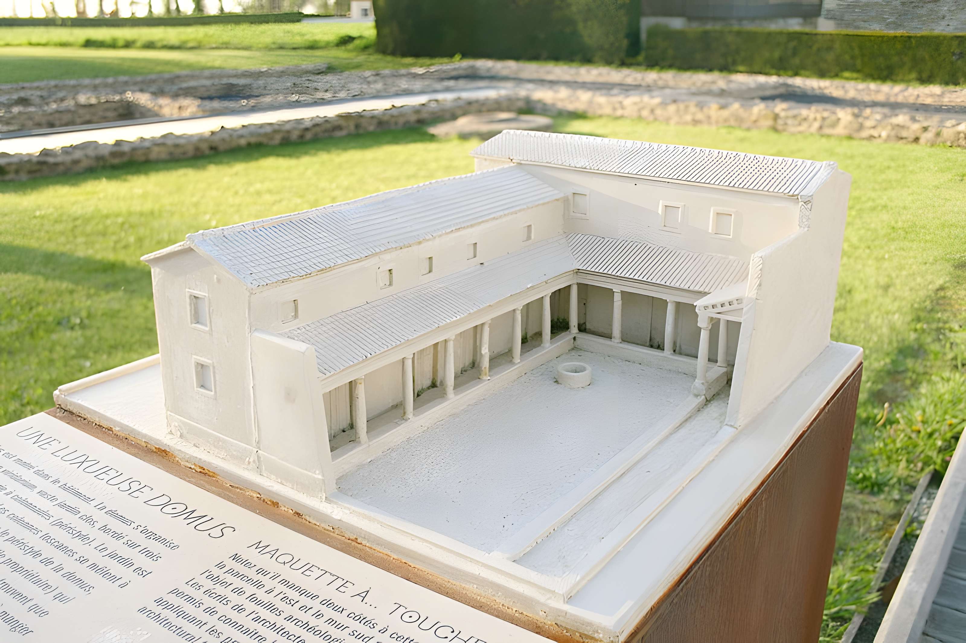 Vestiges archéologiques gallo-romains du Clos-Mulon à Corseul