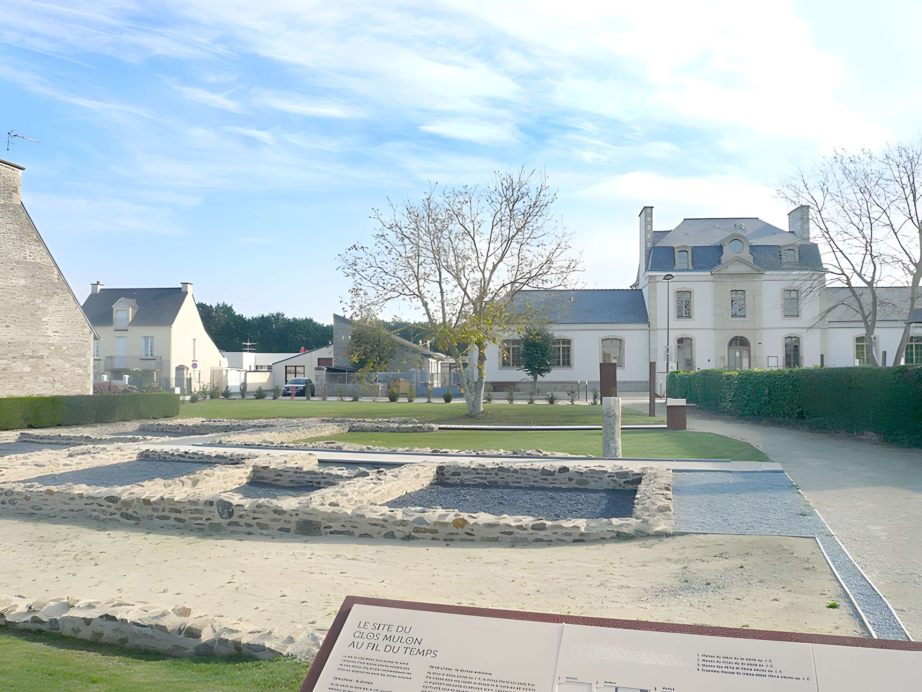 Vestiges archéologiques gallo-romains du Clos-Mulon à Corseul
