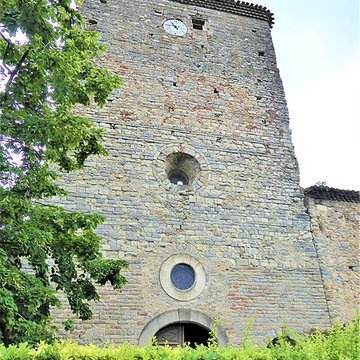 Vestiges de labbaye de Saint-Polycarpe