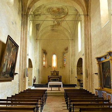 Vestiges de labbaye de Saint-Polycarpe