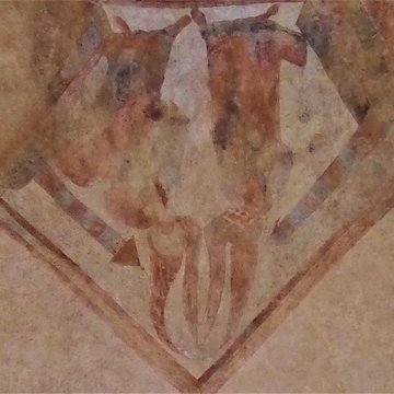 Vestiges de labbaye de Saint-Polycarpe