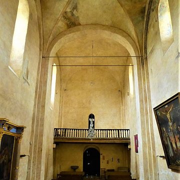 Vestiges de labbaye de Saint-Polycarpe