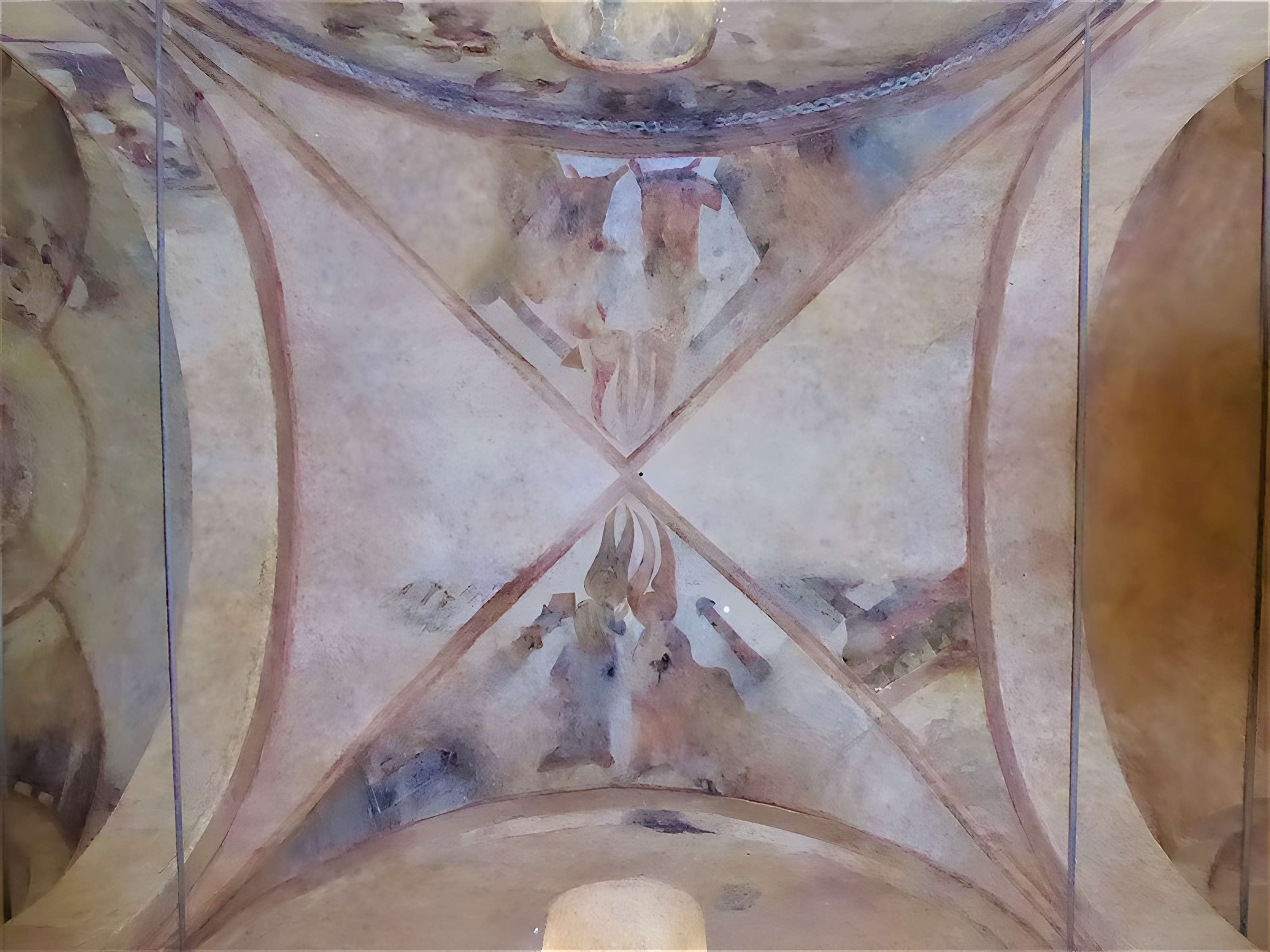 Vestiges de l'abbaye de Saint-Polycarpe