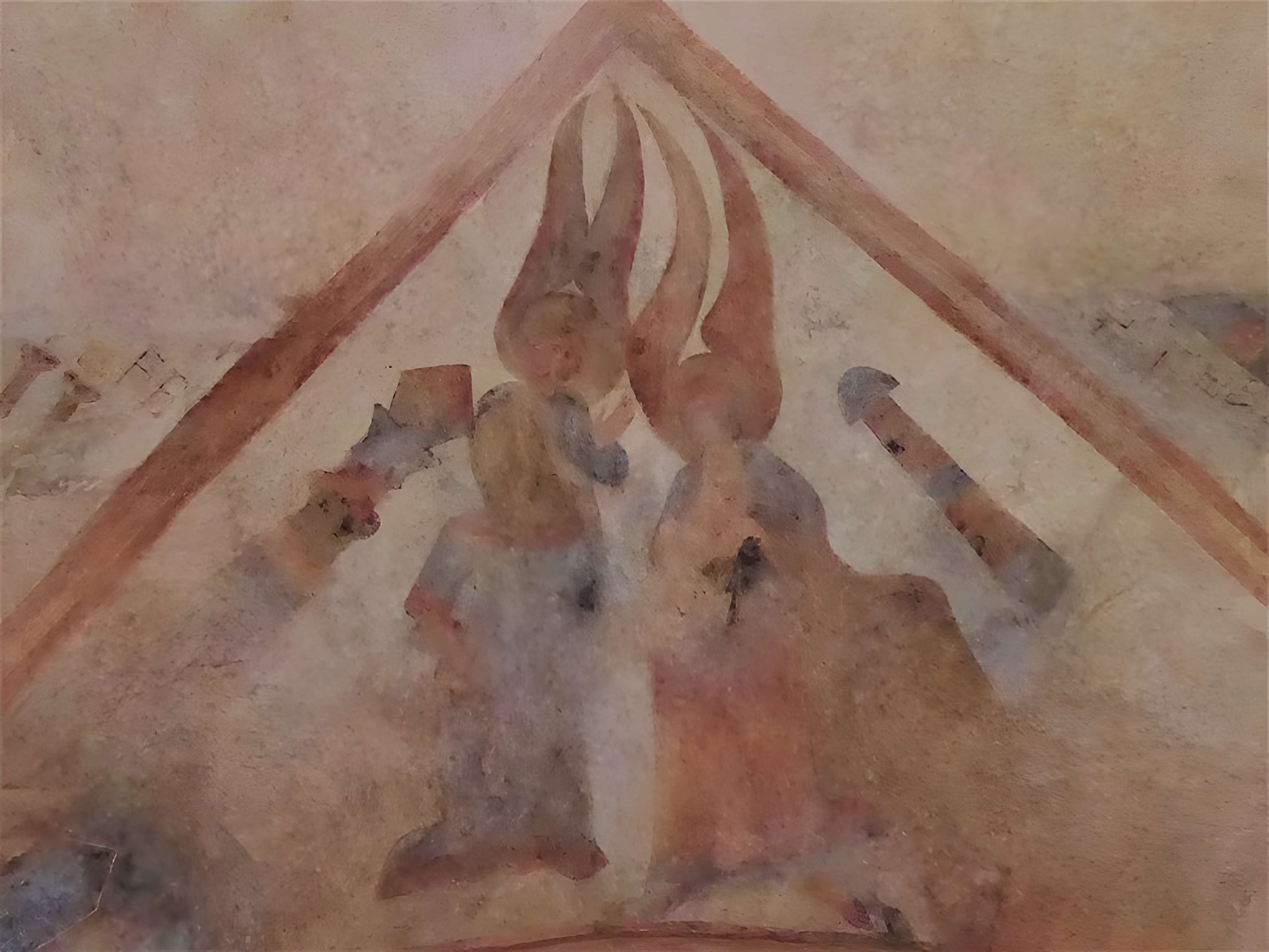 Vestiges de l'abbaye de Saint-Polycarpe