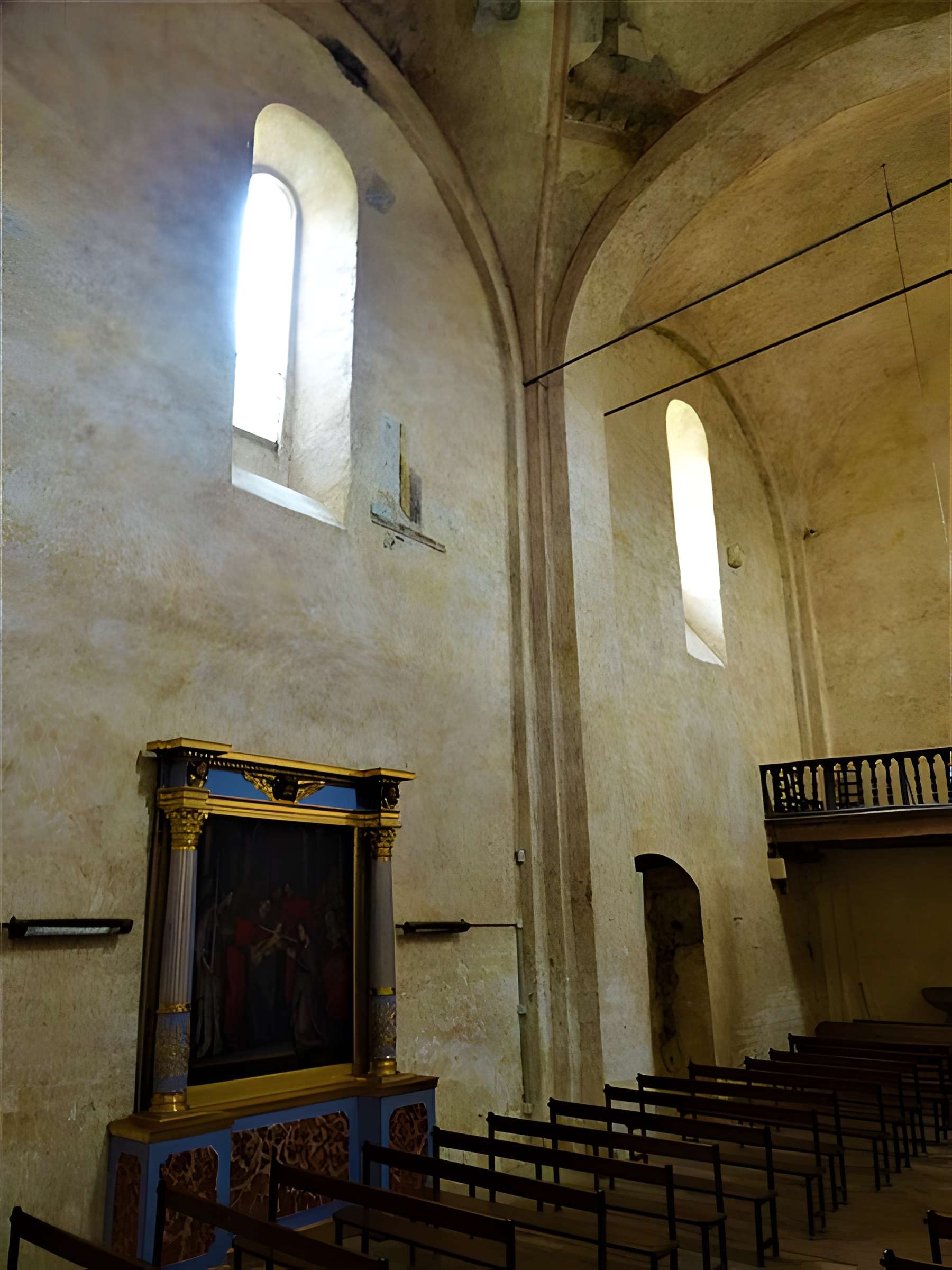 Vestiges de l'abbaye de Saint-Polycarpe