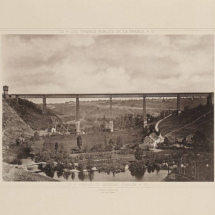 Photo de Viaduc de Busseau-sur-Creuse également sur commune de Pionnat