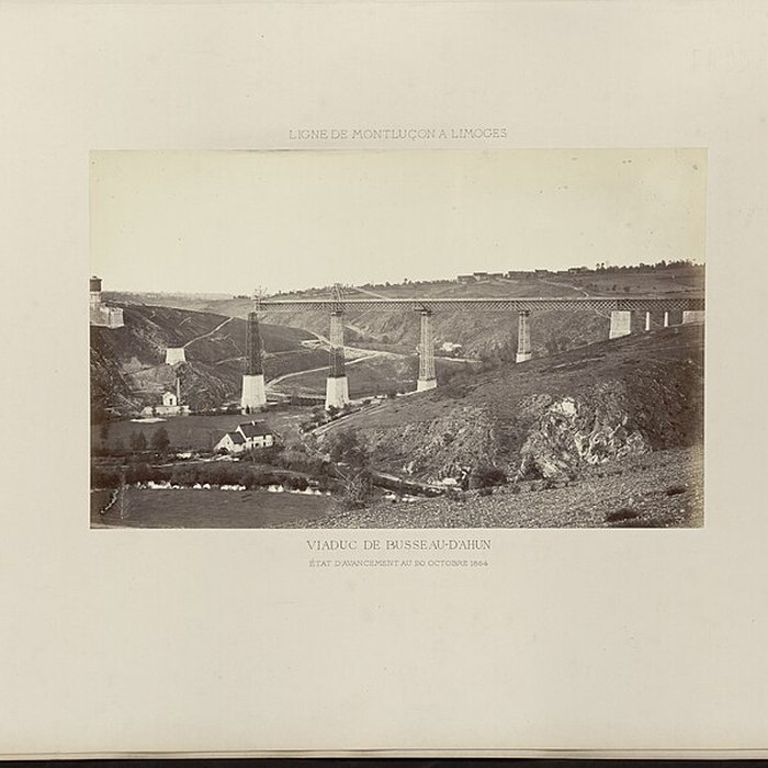 Photo de Viaduc de Busseau-sur-Creuse également sur commune de Pionnat