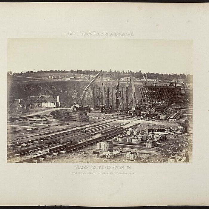 Photo de Viaduc de Busseau-sur-Creuse également sur commune de Pionnat