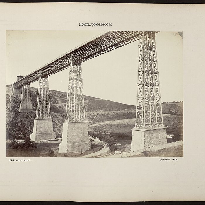 Photo de Viaduc de Busseau-sur-Creuse également sur commune de Pionnat
