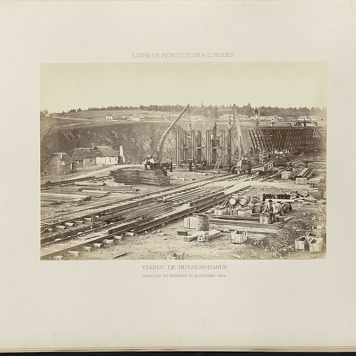 Photo de Viaduc de Busseau-sur-Creuse également sur commune de Pionnat