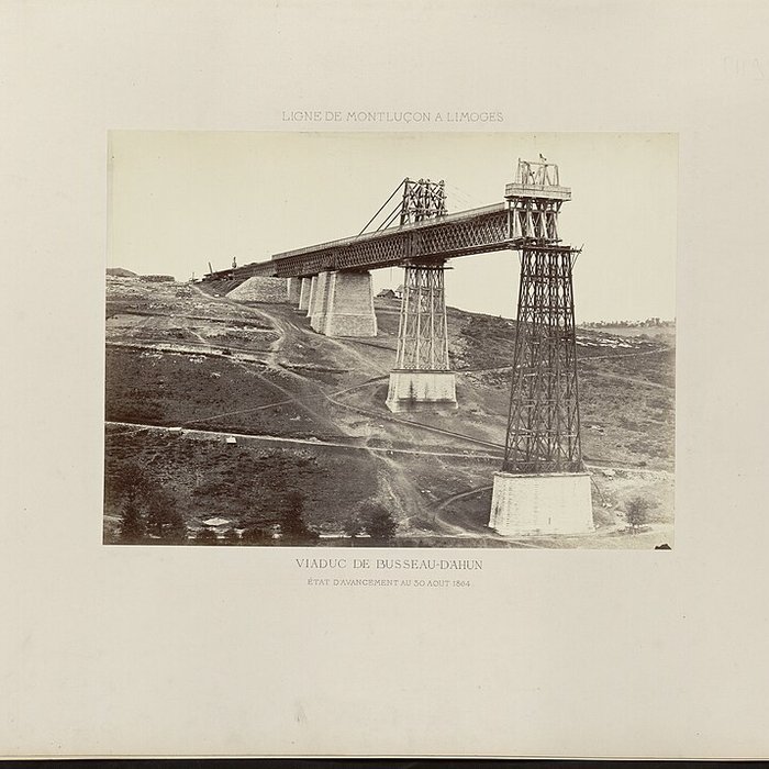Photo de Viaduc de Busseau-sur-Creuse également sur commune de Pionnat