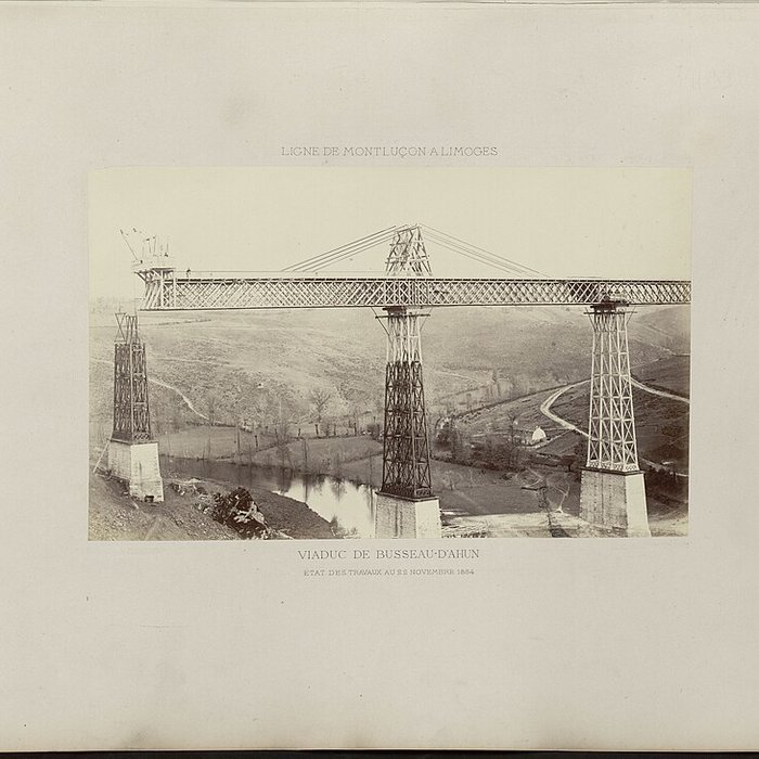 Photo de Viaduc de Busseau-sur-Creuse également sur commune de Pionnat