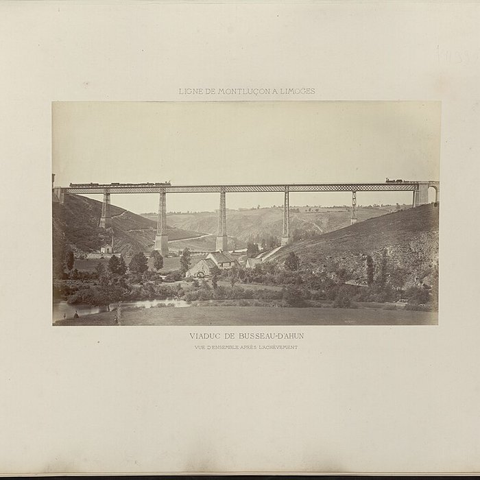 Photo de Viaduc de Busseau-sur-Creuse également sur commune de Pionnat