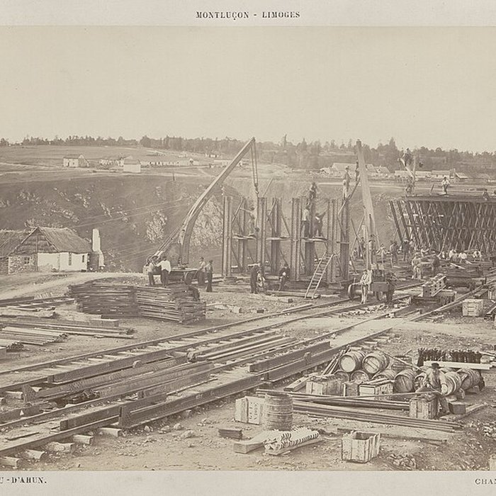 Photo de Viaduc de Busseau-sur-Creuse également sur commune de Pionnat