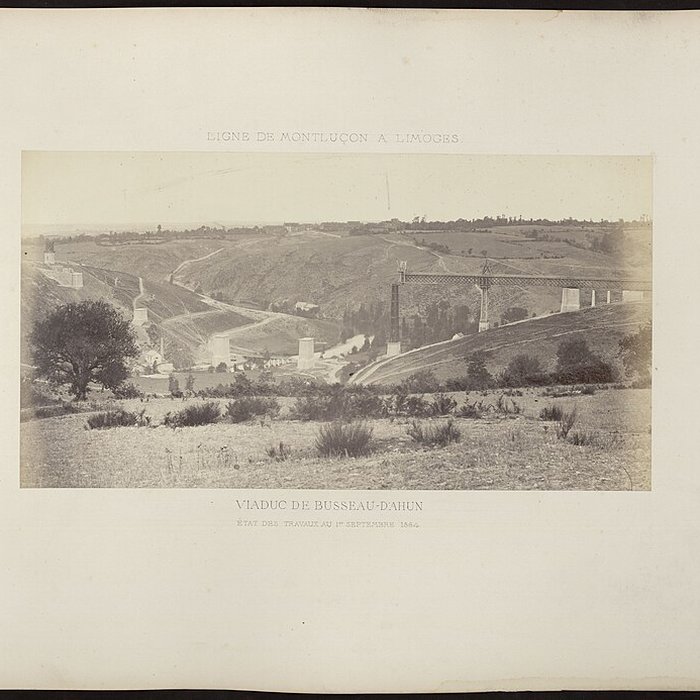 Photo de Viaduc de Busseau-sur-Creuse également sur commune de Pionnat