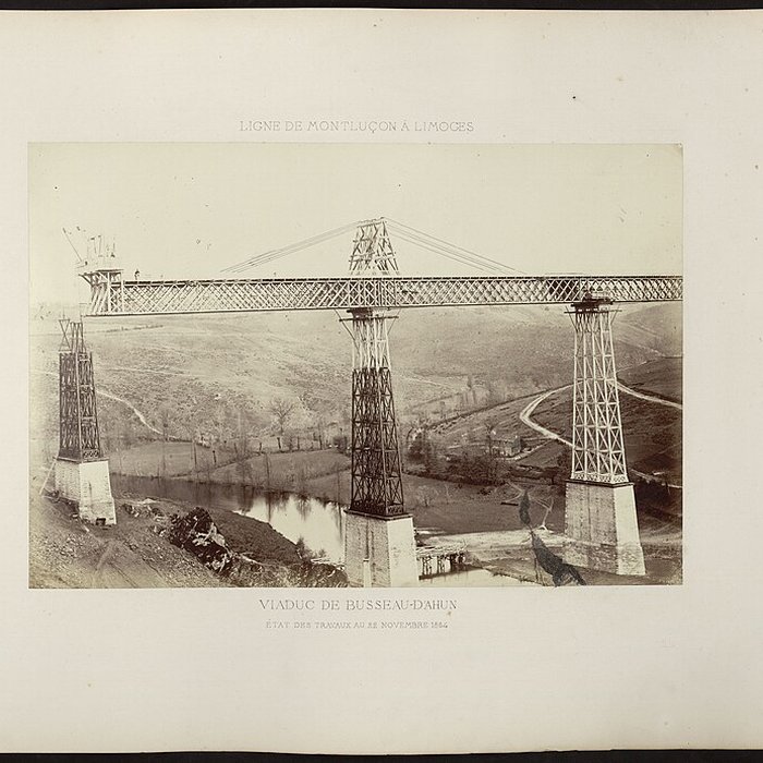 Photo de Viaduc de Busseau-sur-Creuse également sur commune de Pionnat