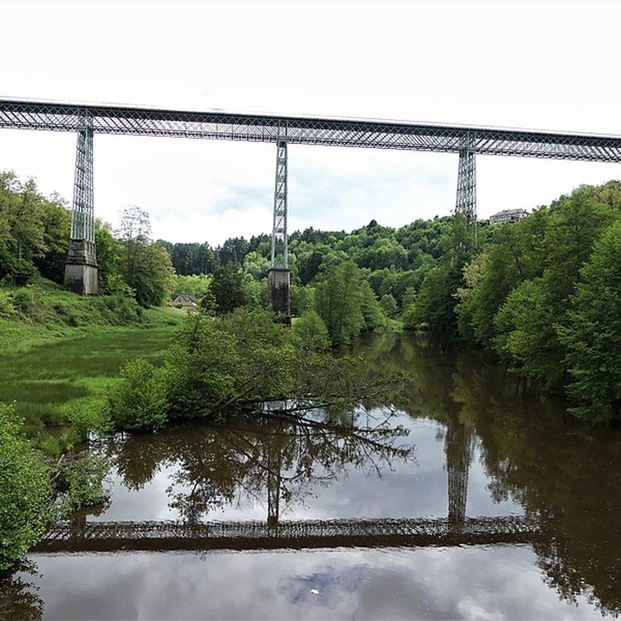 Photo de Viaduc de Busseau-sur-Creuse également sur commune de Pionnat