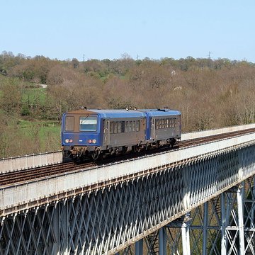 Viaduc de Busseau-sur-Creuse également sur commune de Pionnat
