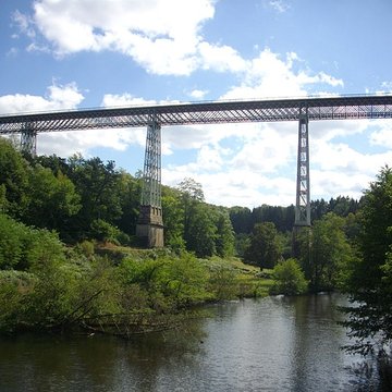 Viaduc de Busseau-sur-Creuse également sur commune de Pionnat