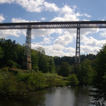 Viaduc de Busseau-sur-Creuse également sur commune de Pionnat