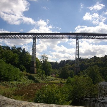 Viaduc de Busseau-sur-Creuse également sur commune de Pionnat