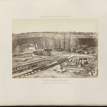 Viaduc de Busseau-sur-Creuse également sur commune de Pionnat