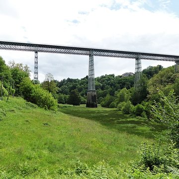 Viaduc de Busseau-sur-Creuse également sur commune de Pionnat