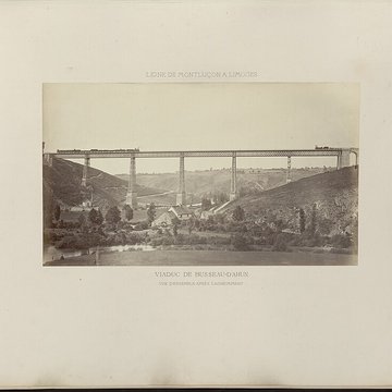 Viaduc de Busseau-sur-Creuse également sur commune de Pionnat