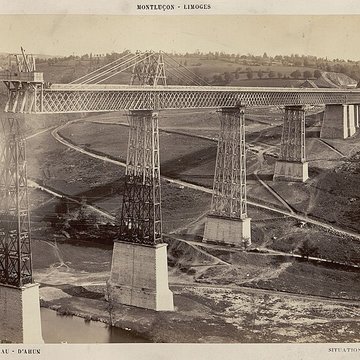 Viaduc de Busseau-sur-Creuse également sur commune de Pionnat