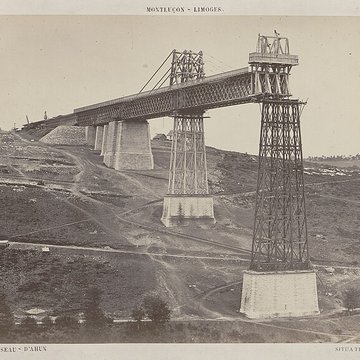 Viaduc de Busseau-sur-Creuse également sur commune de Pionnat