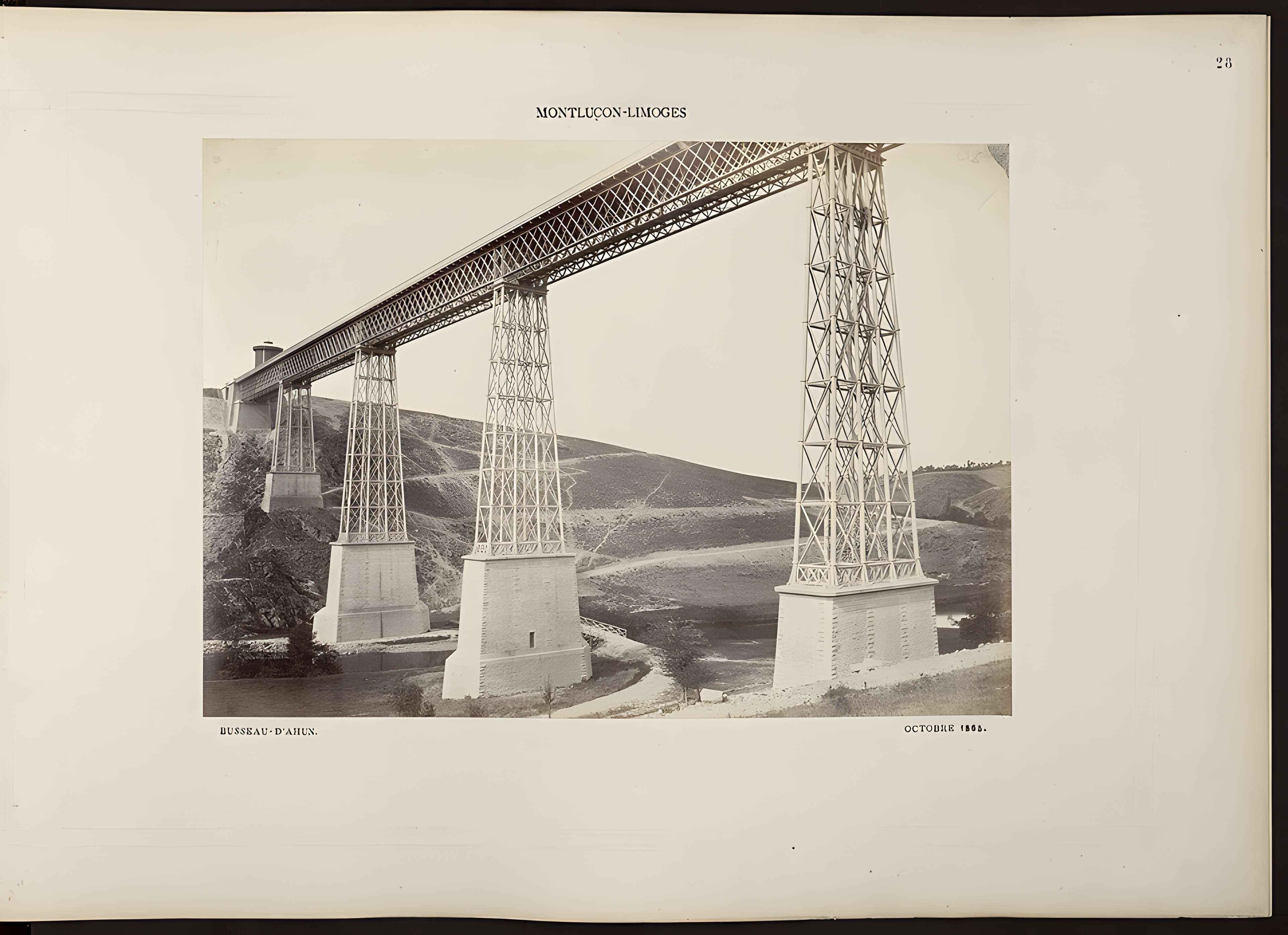 Viaduc de Busseau-sur-Creuse (également sur commune de Pionnat)