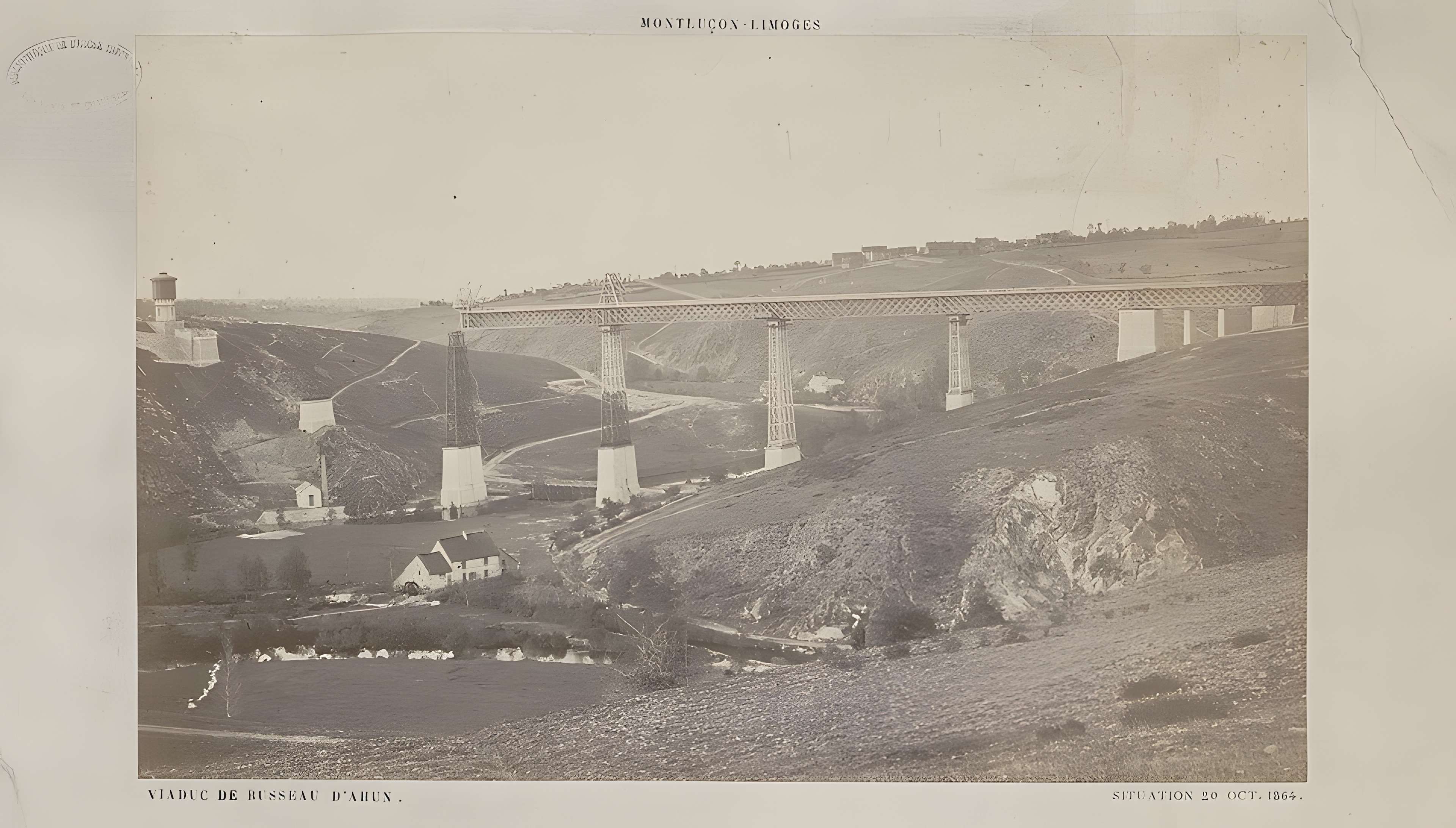 Viaduc de Busseau-sur-Creuse (également sur commune de Pionnat)