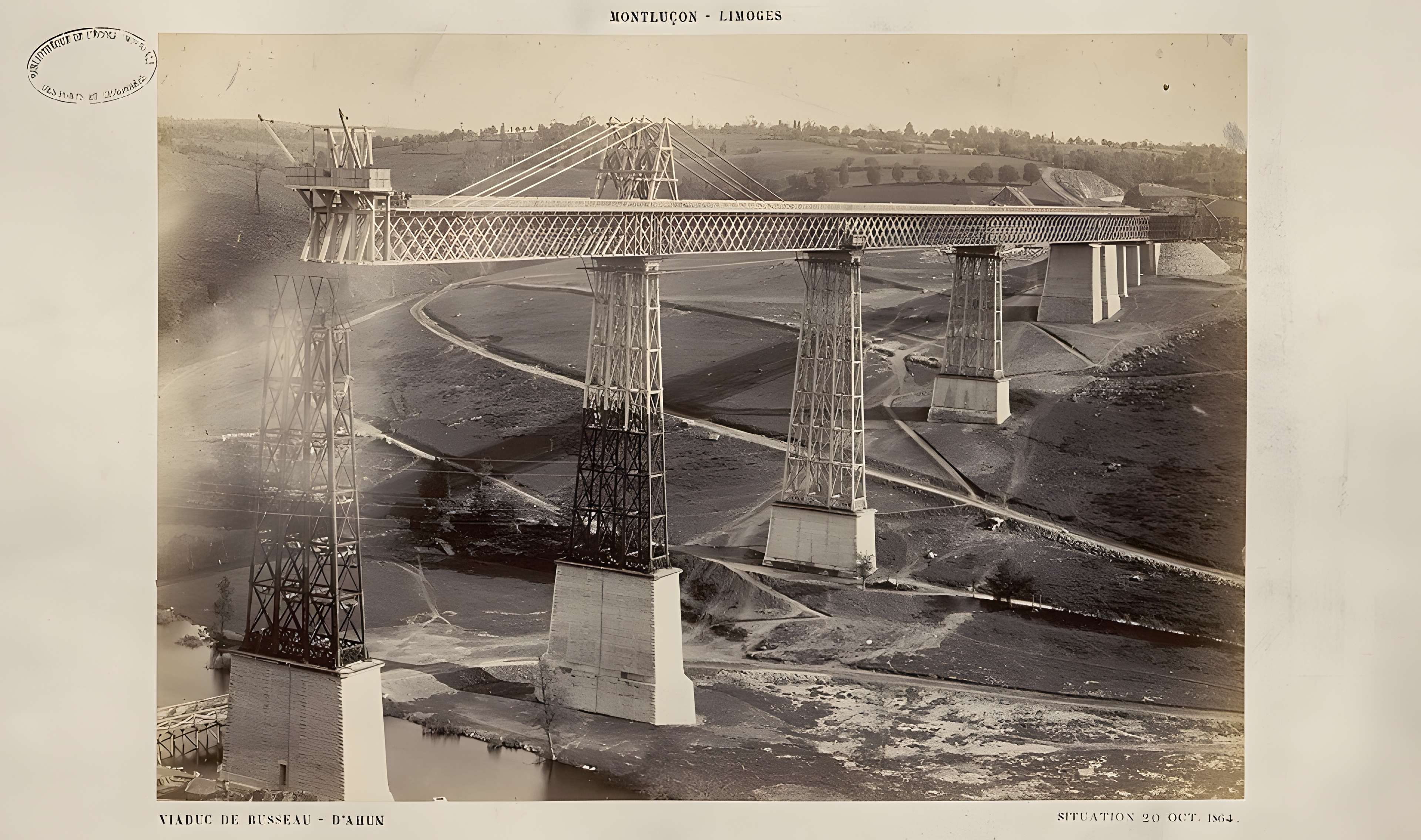 Viaduc de Busseau-sur-Creuse (également sur commune de Pionnat)