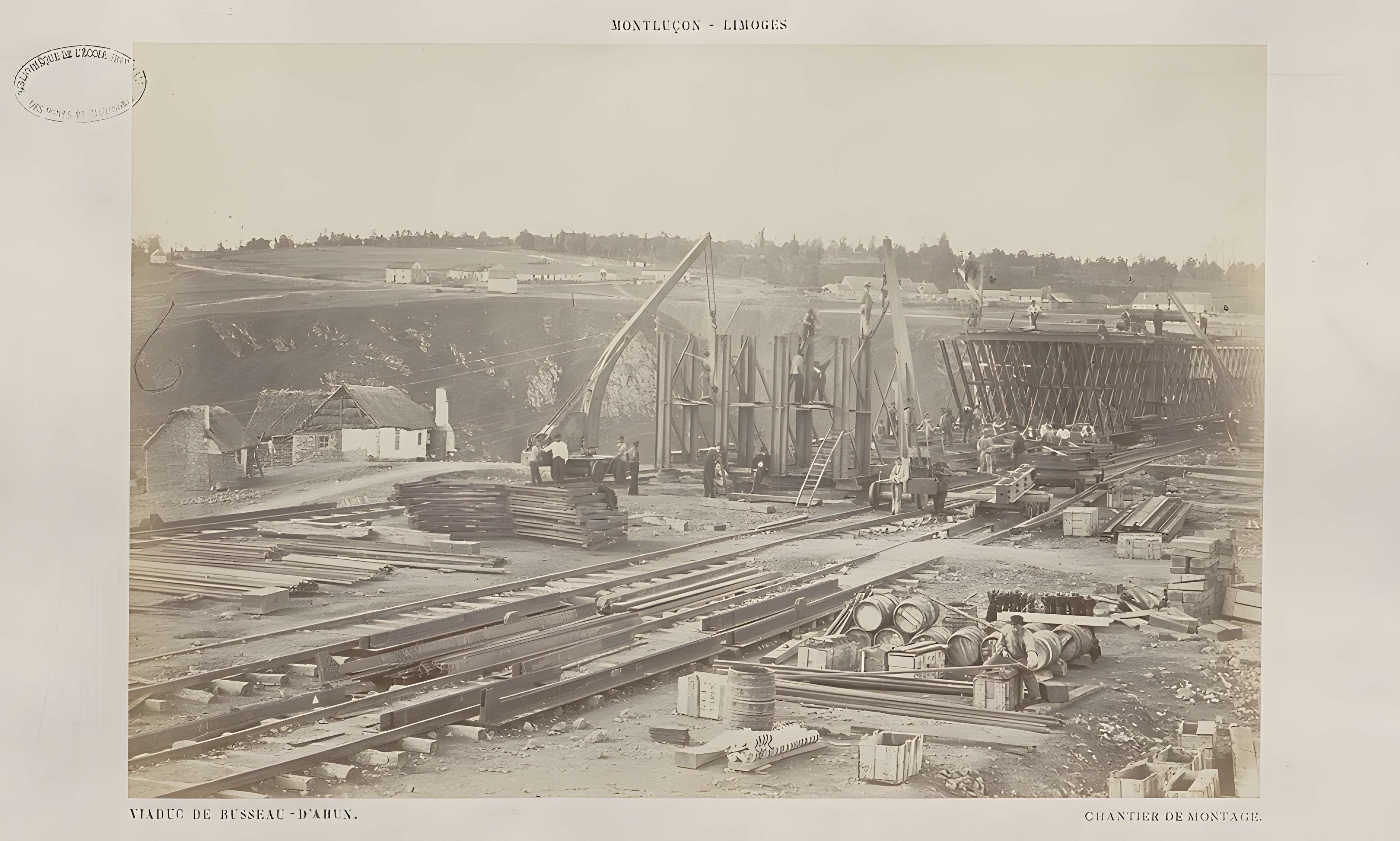 Viaduc de Busseau-sur-Creuse (également sur commune de Pionnat)