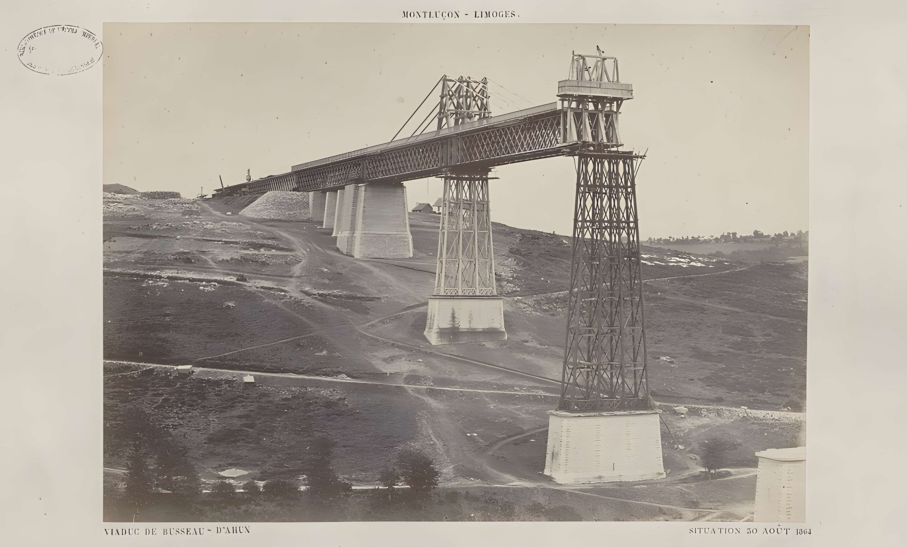 Viaduc de Busseau-sur-Creuse (également sur commune de Pionnat)