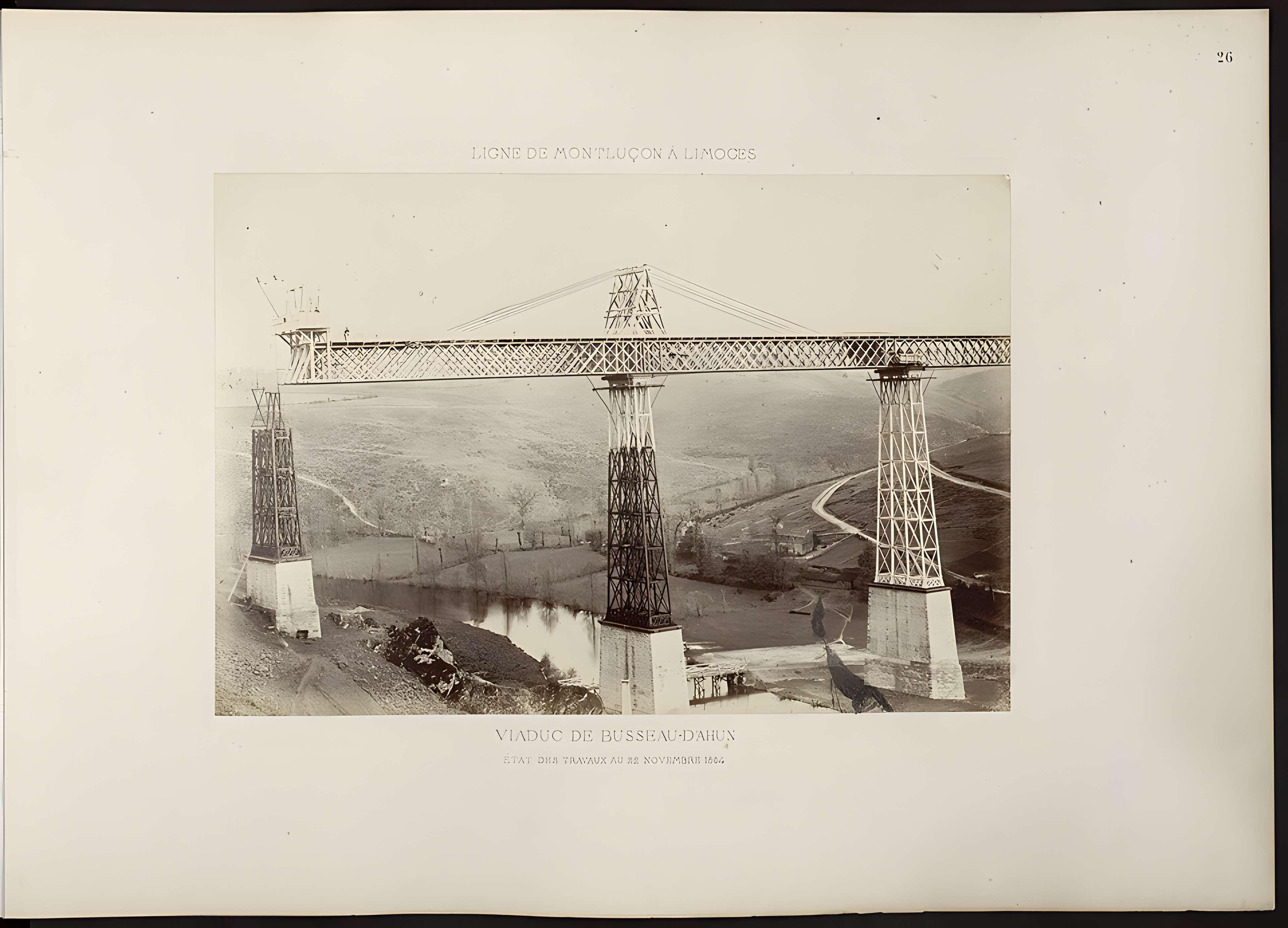 Viaduc de Busseau-sur-Creuse (également sur commune de Pionnat)
