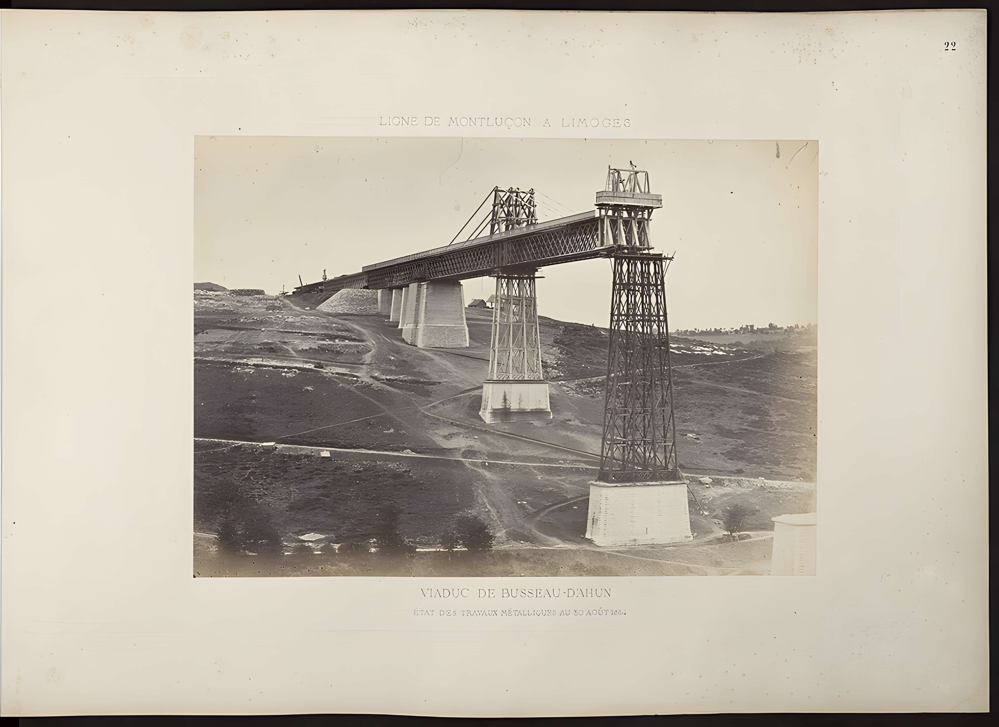 Viaduc de Busseau-sur-Creuse (également sur commune de Pionnat)