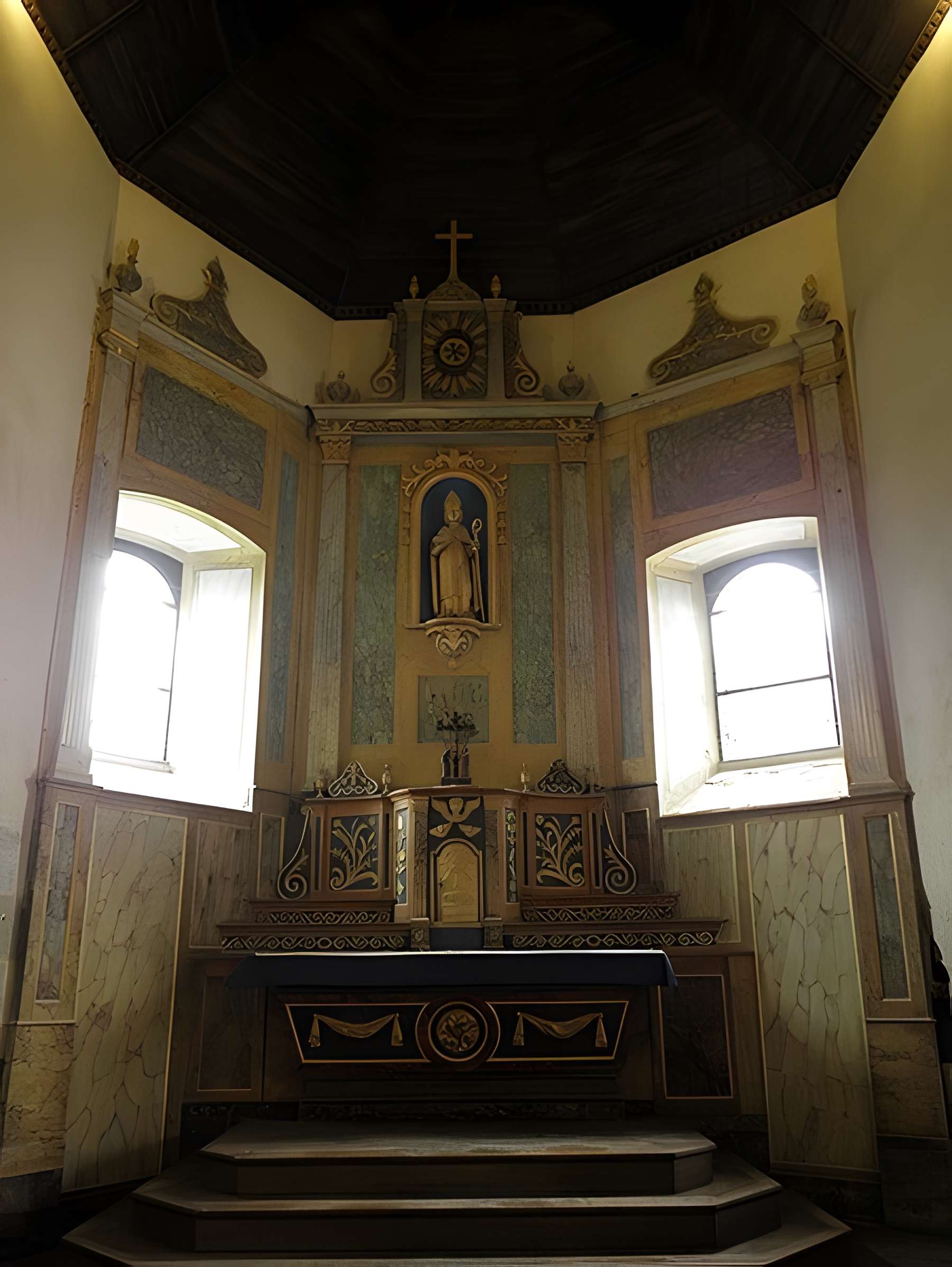 Vieille église de Saint-Lunaire