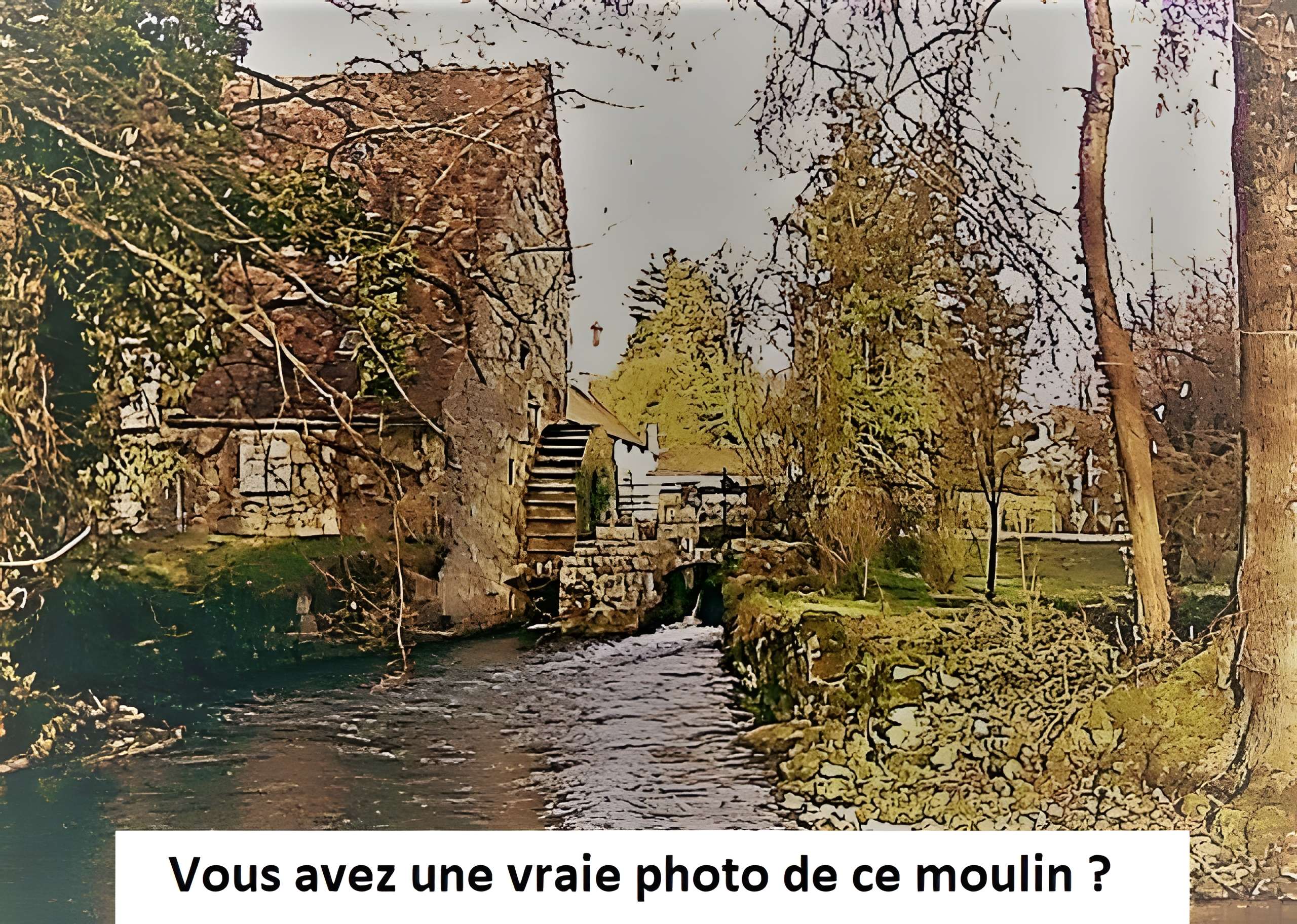 Vieux moulin de Kerno à Ploudaniel 