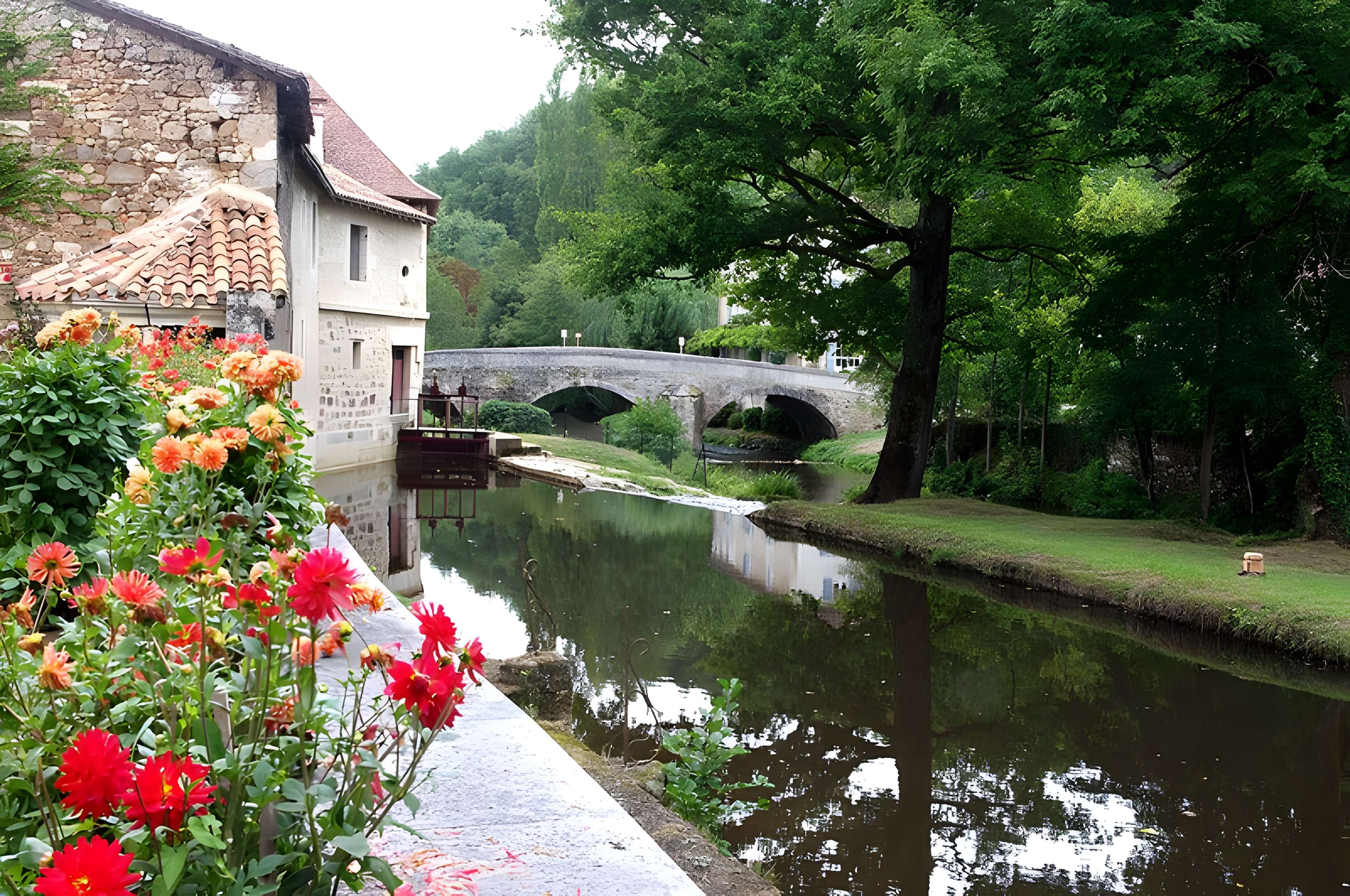 Vieux Pont sur la Côle de Saint-Jean-de-Côle